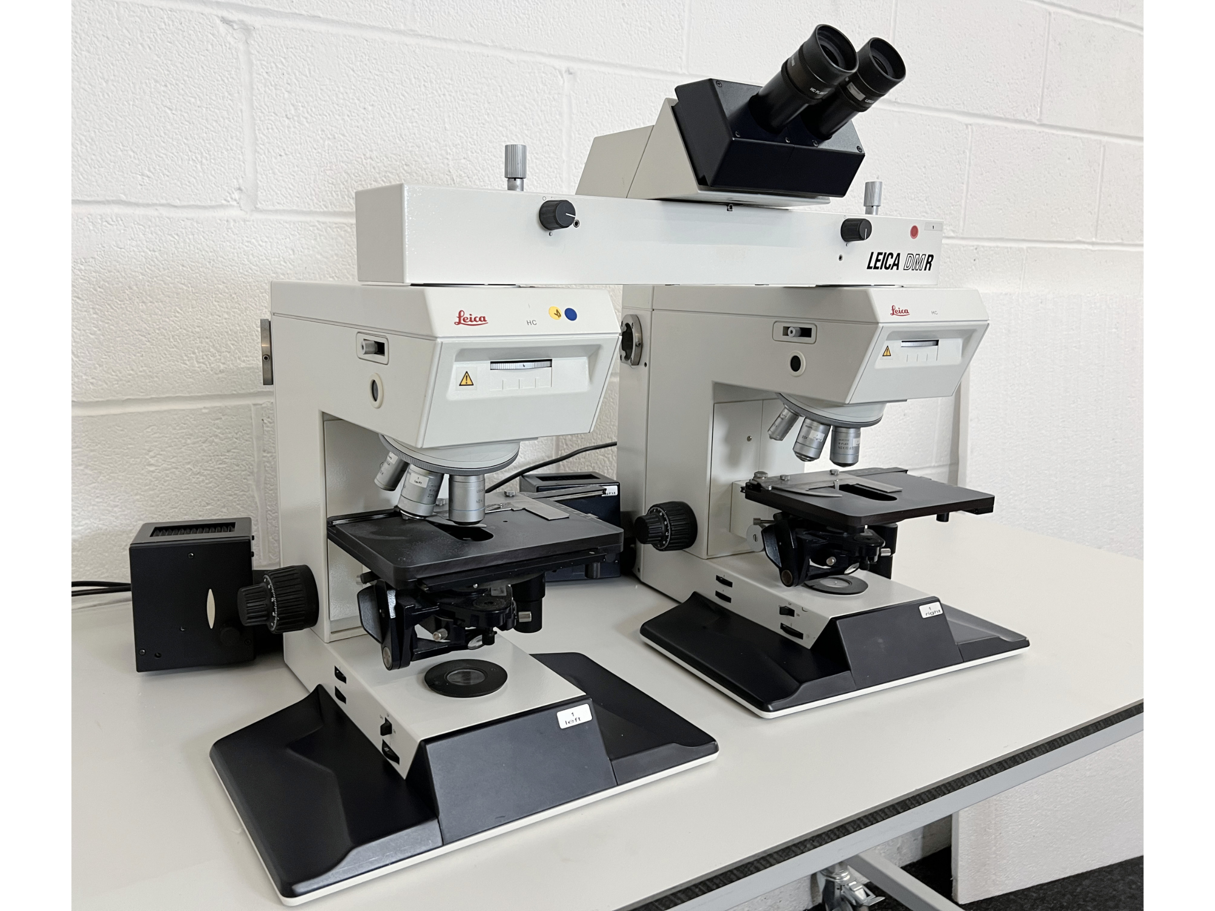 3 Leica DMR Microscope System