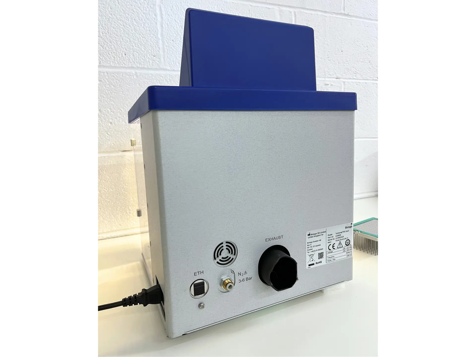 8 Turbo Vap 96 Dual Well Plate Evaporator