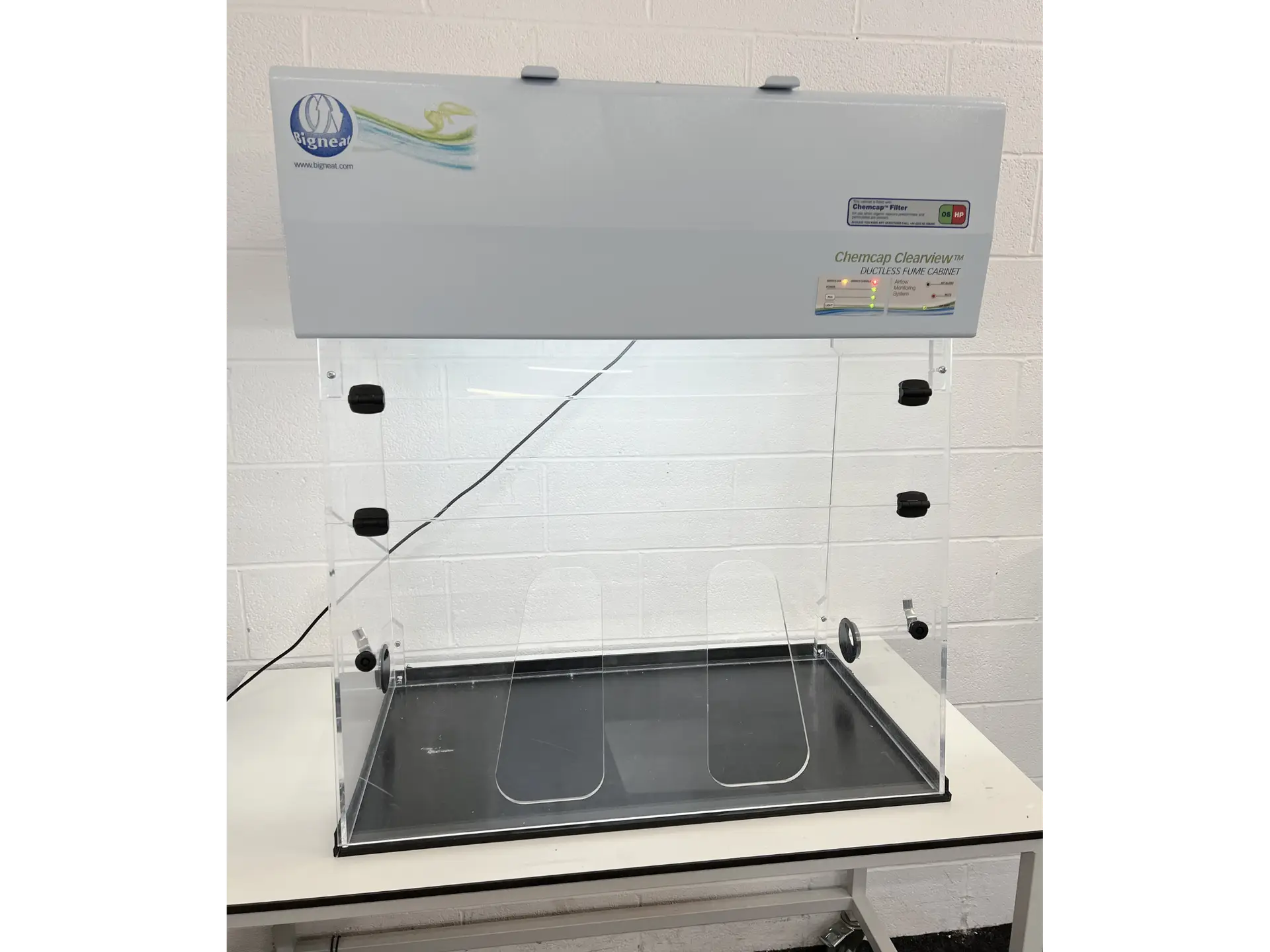 Bigneat Chemcap Clearview Ductless Fume Cabinet