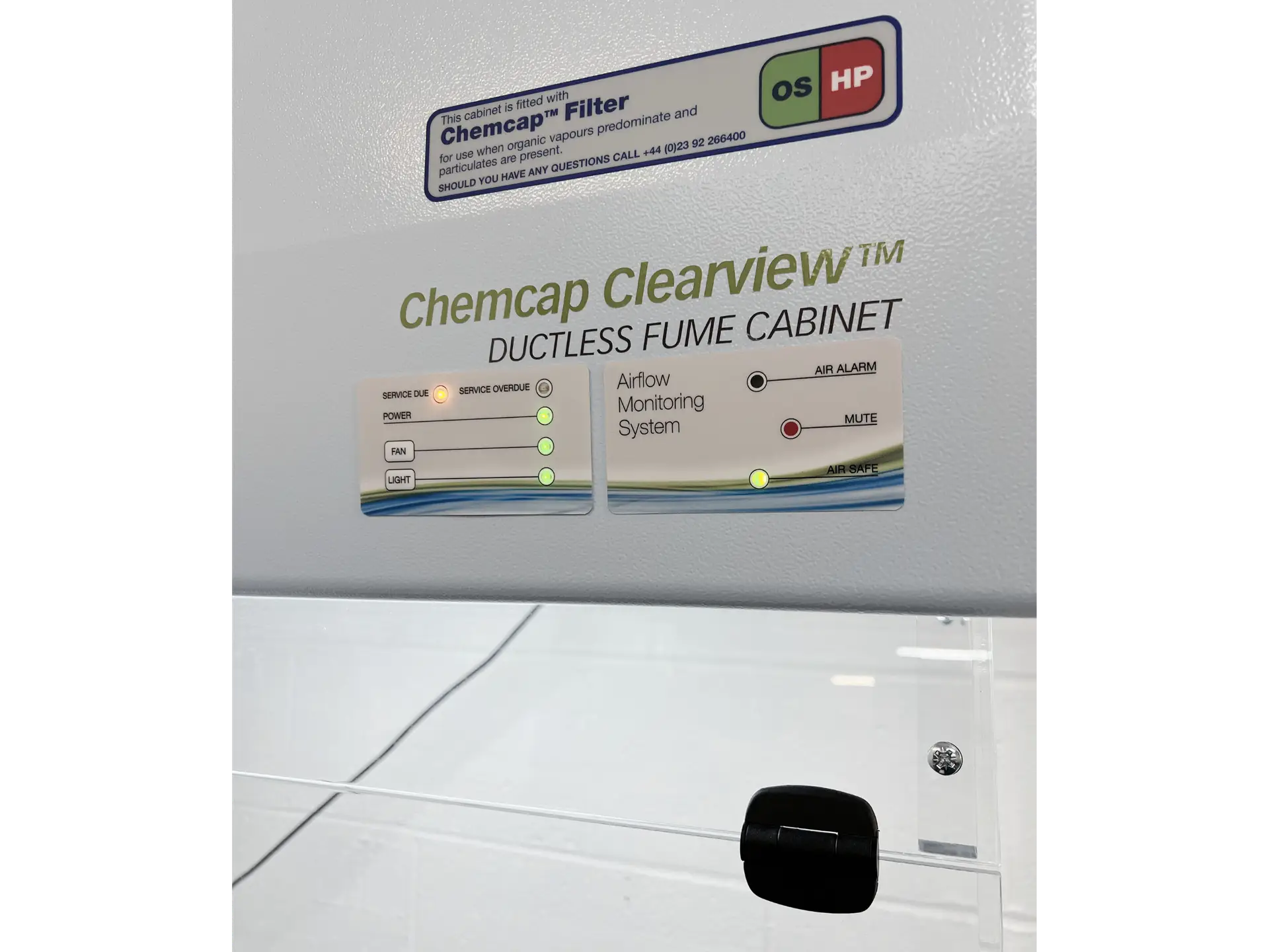 4 Bigneat Chemcap Clearview Ductless Fume Cabinet
