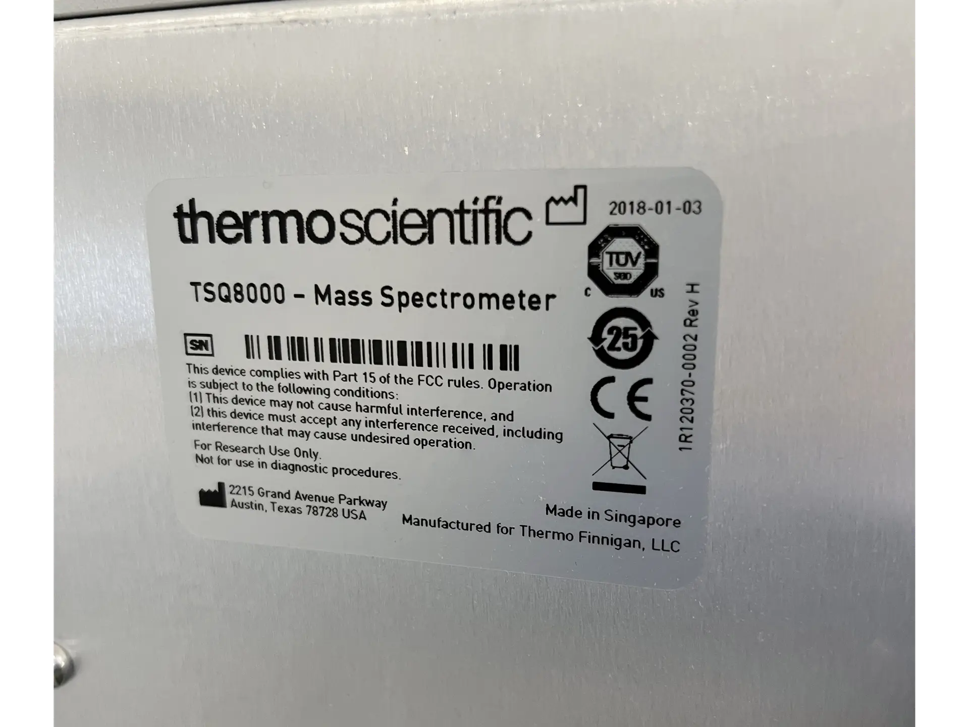 14 Thermo Trace 1310 & TSQ Duo GC-MS/MS System