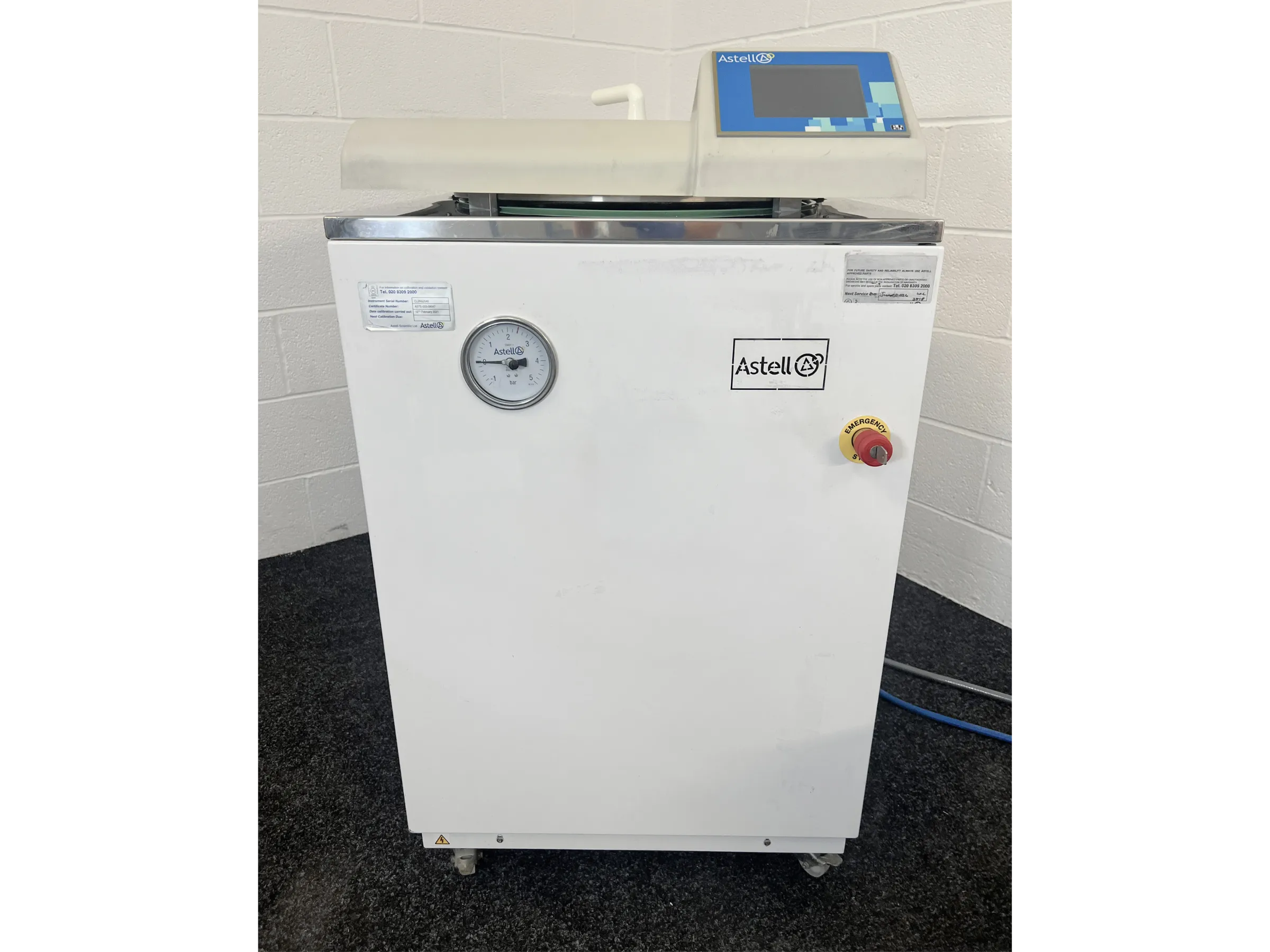 2 Astell AMA270BT65 Autoclave