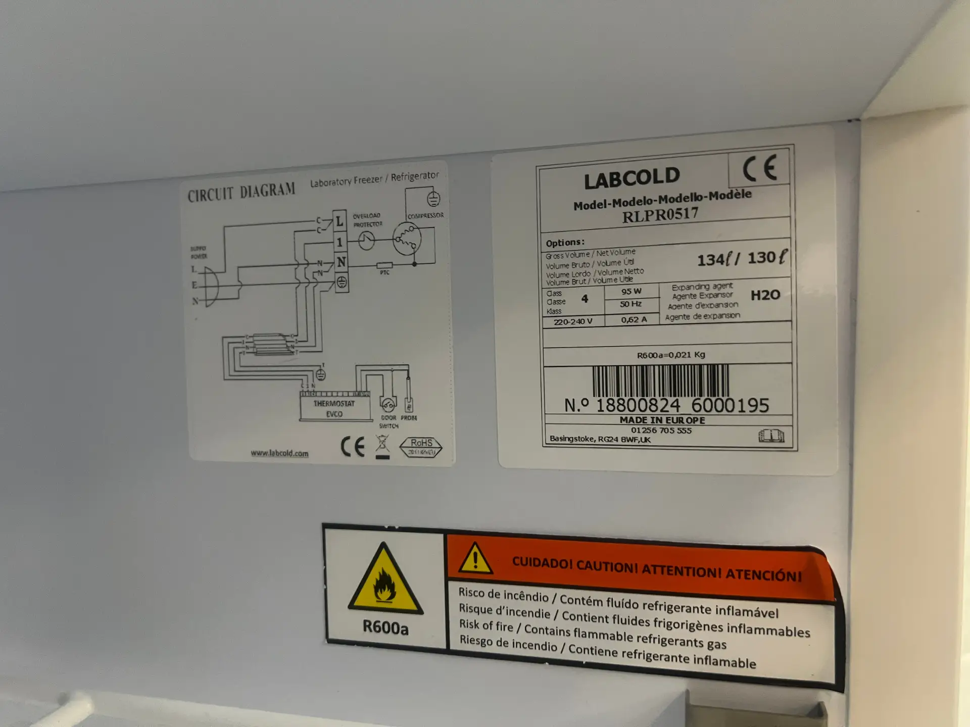Labcold RLPR0517 Refrigerator - 26695 (9)