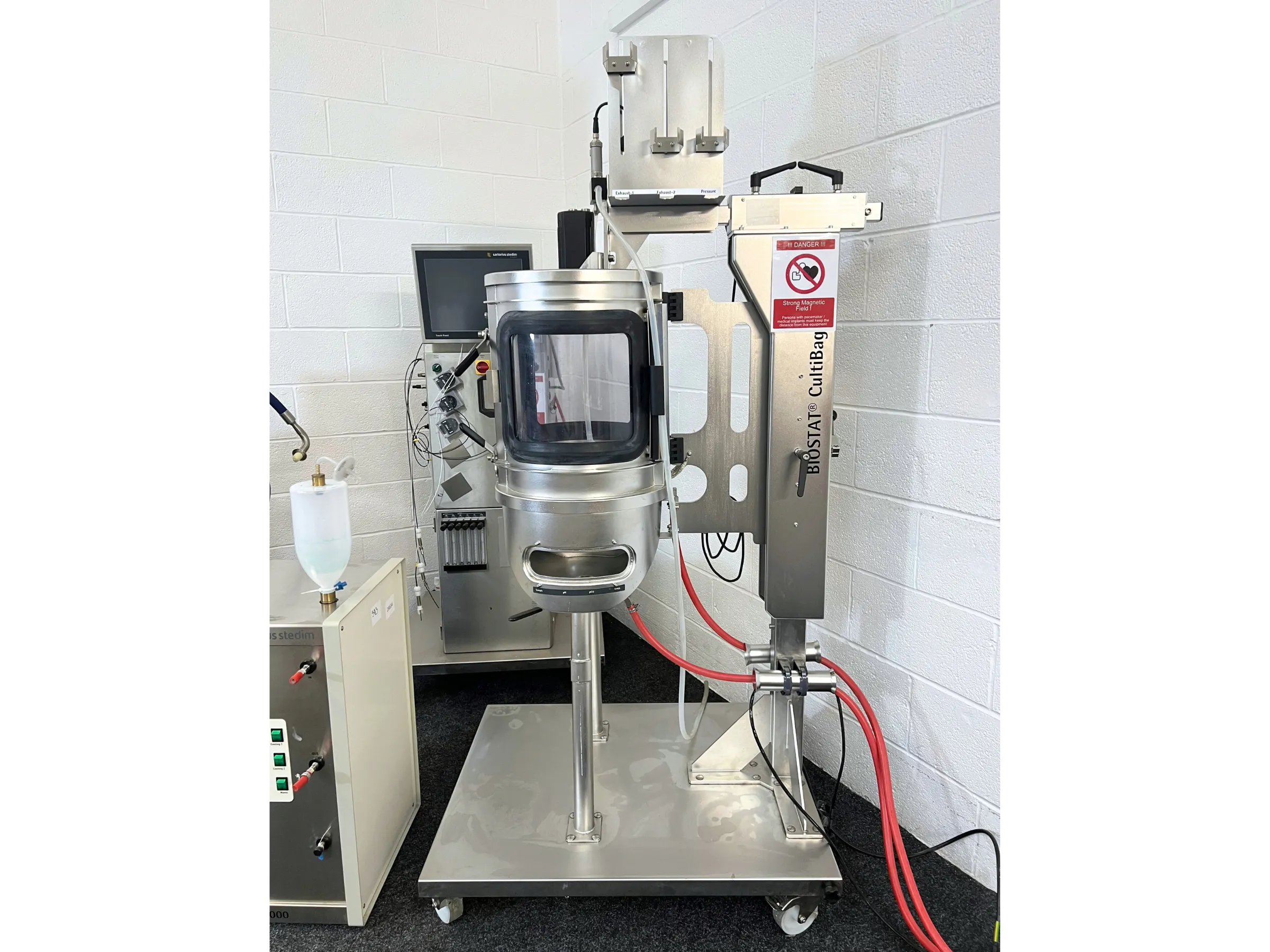 3 (3) Sartorius Stedim Biostat STR2 Bioreactor System