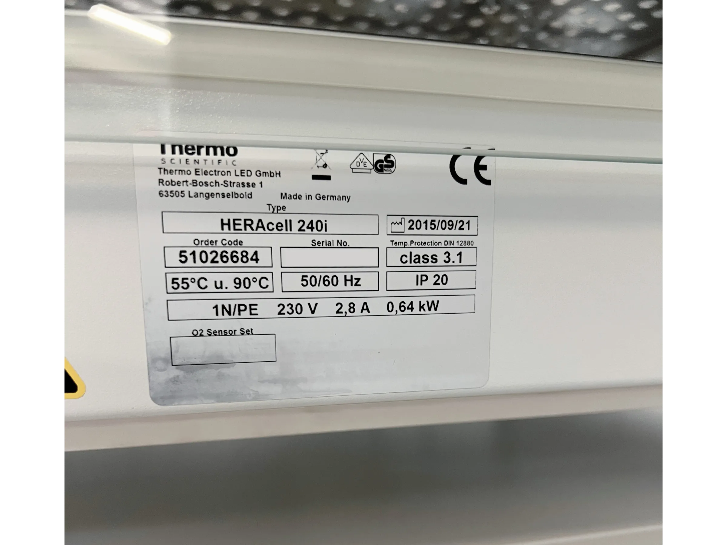 5 Thermo Scientific HERAcell 240i CO2 Incubator