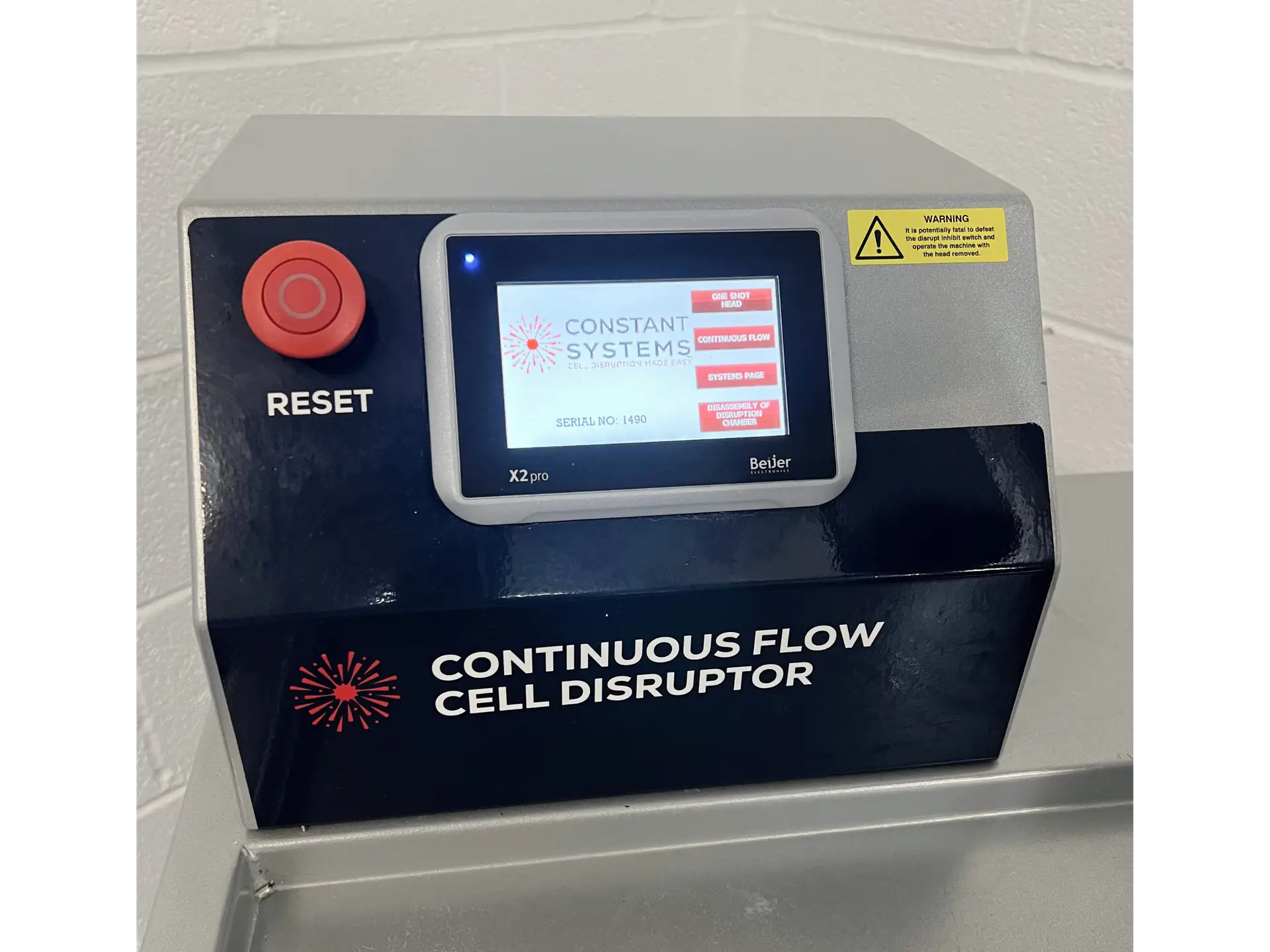 5 Constant Systems Continuous Flow Cell Disruptor