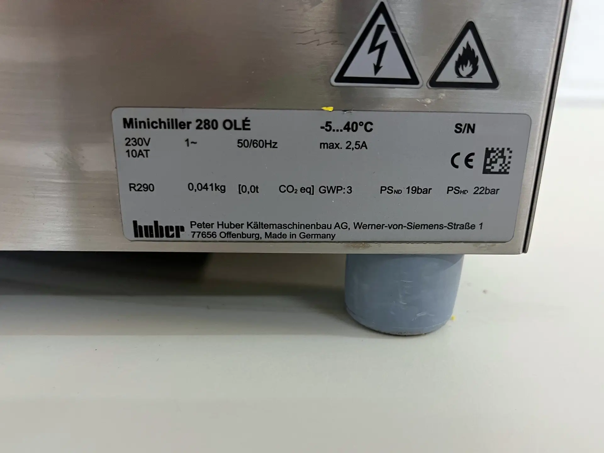 9 Huber Minichiller 280 OLE