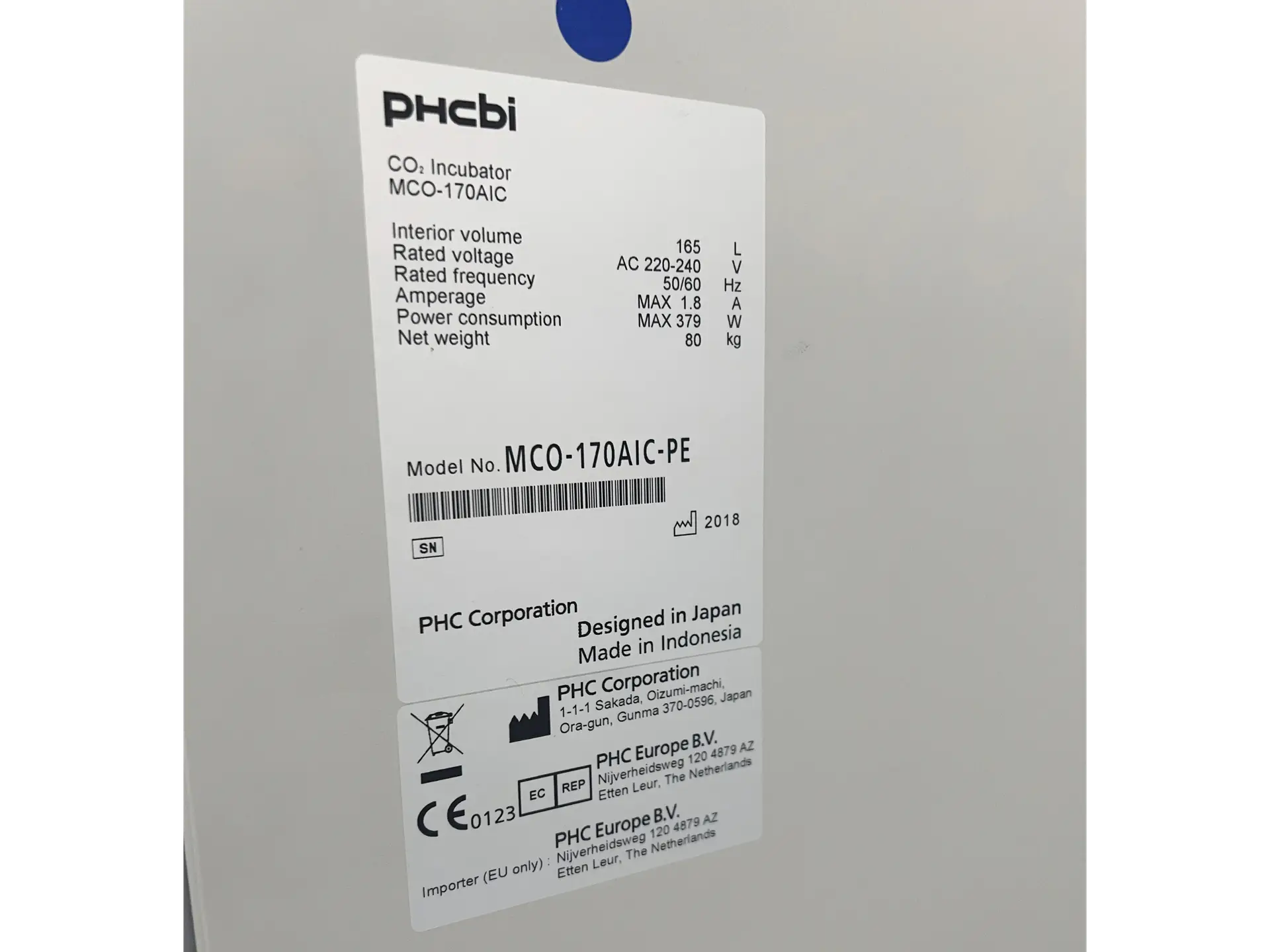 13 PHCbi MCO-170AIC-PE CO2 Incubator Stack