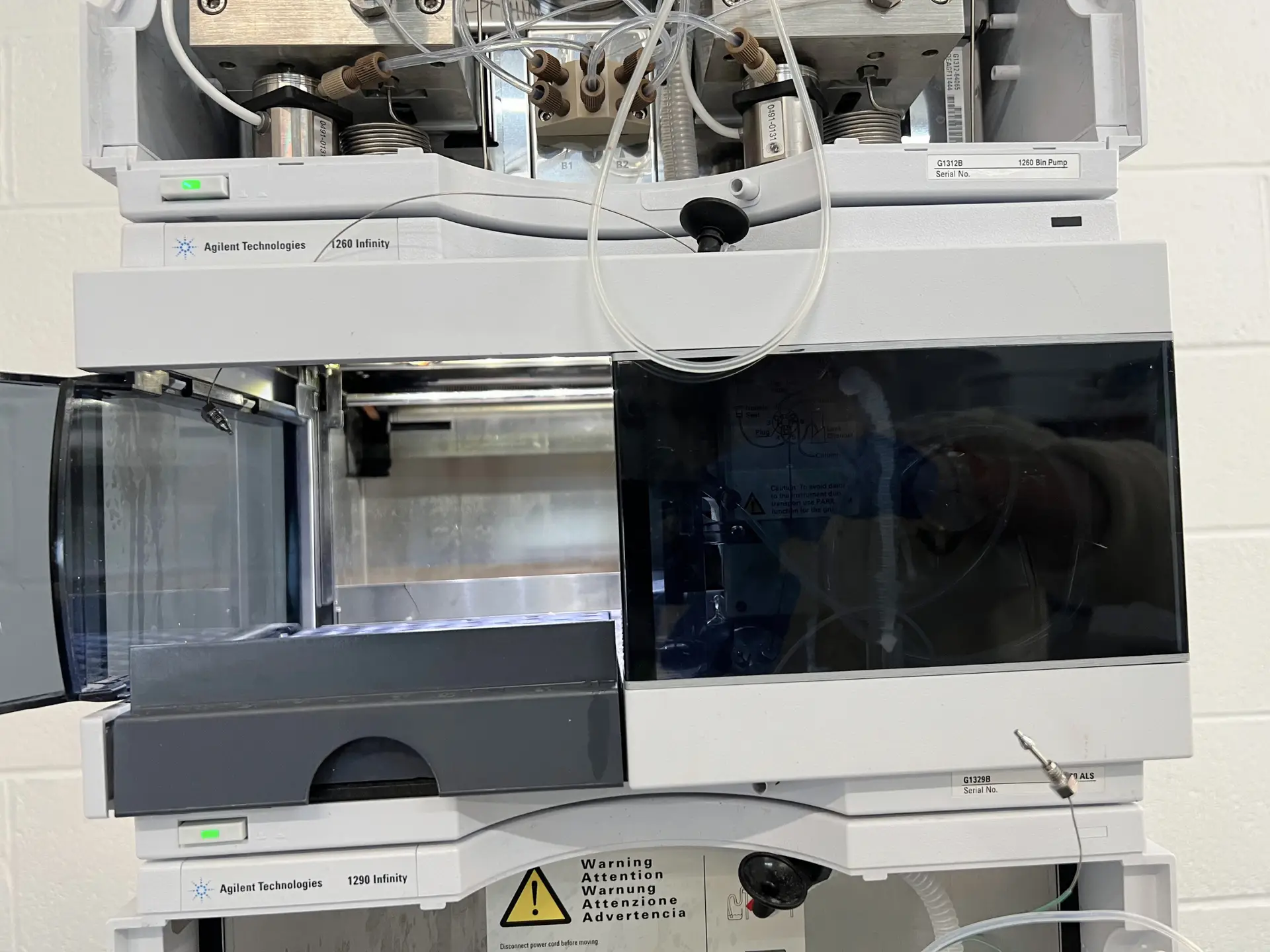 16 Agilent 1260/1290 HPLC System