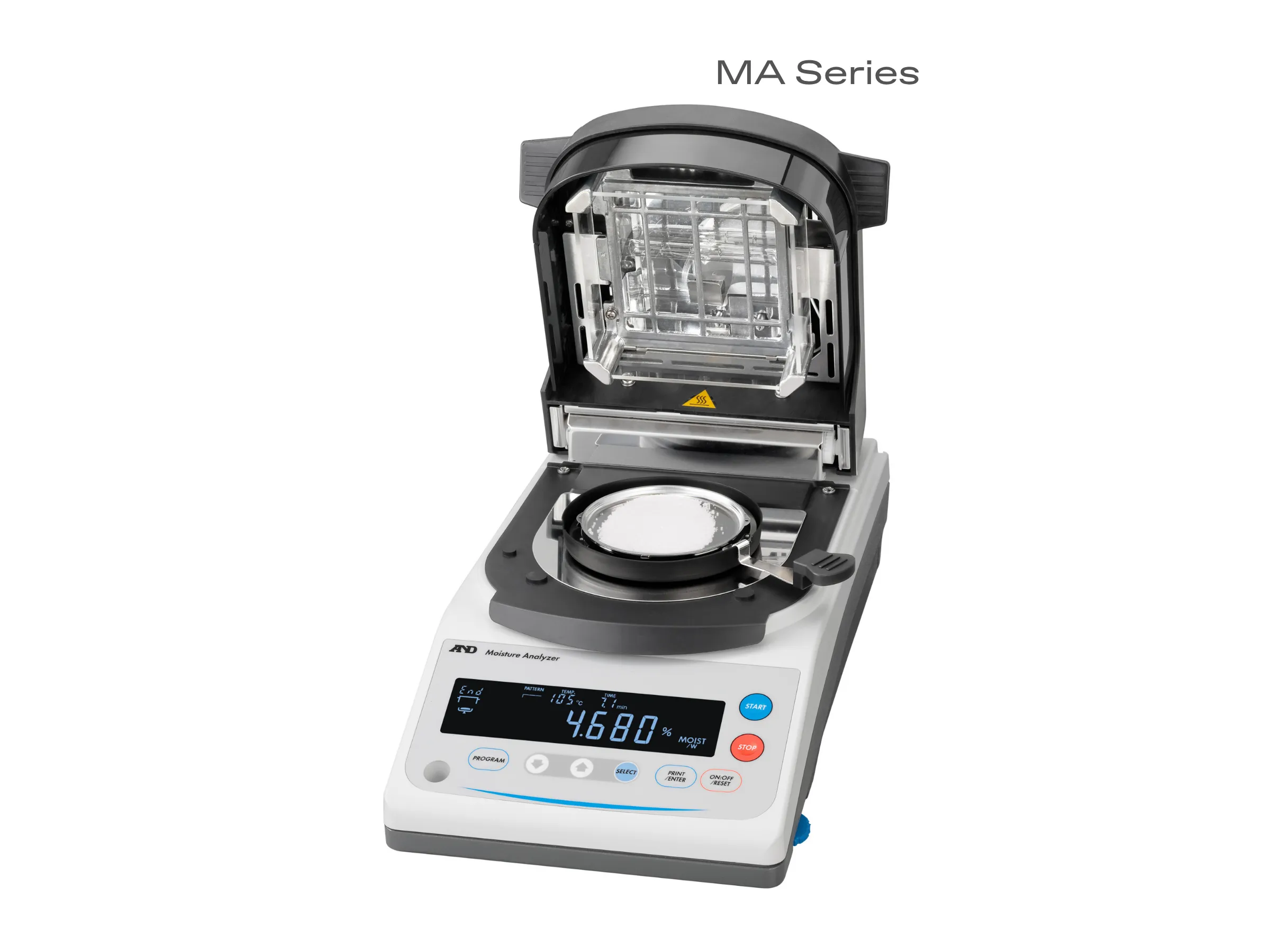 3 A&D MA/MA-T Series Moisture Analysers