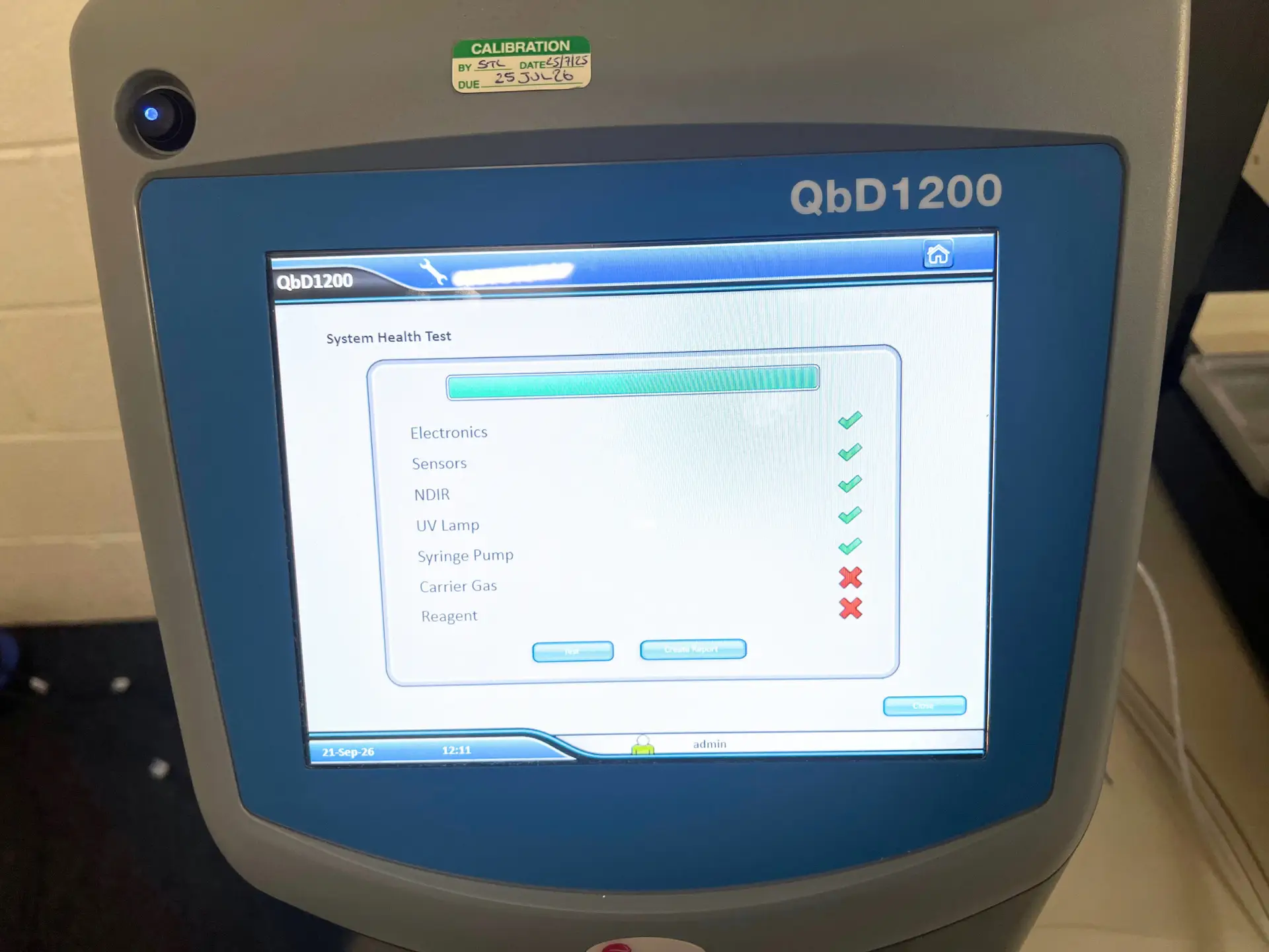 4 Beckman Coulter QbD 1200 TOC Analyser w/Autosampler