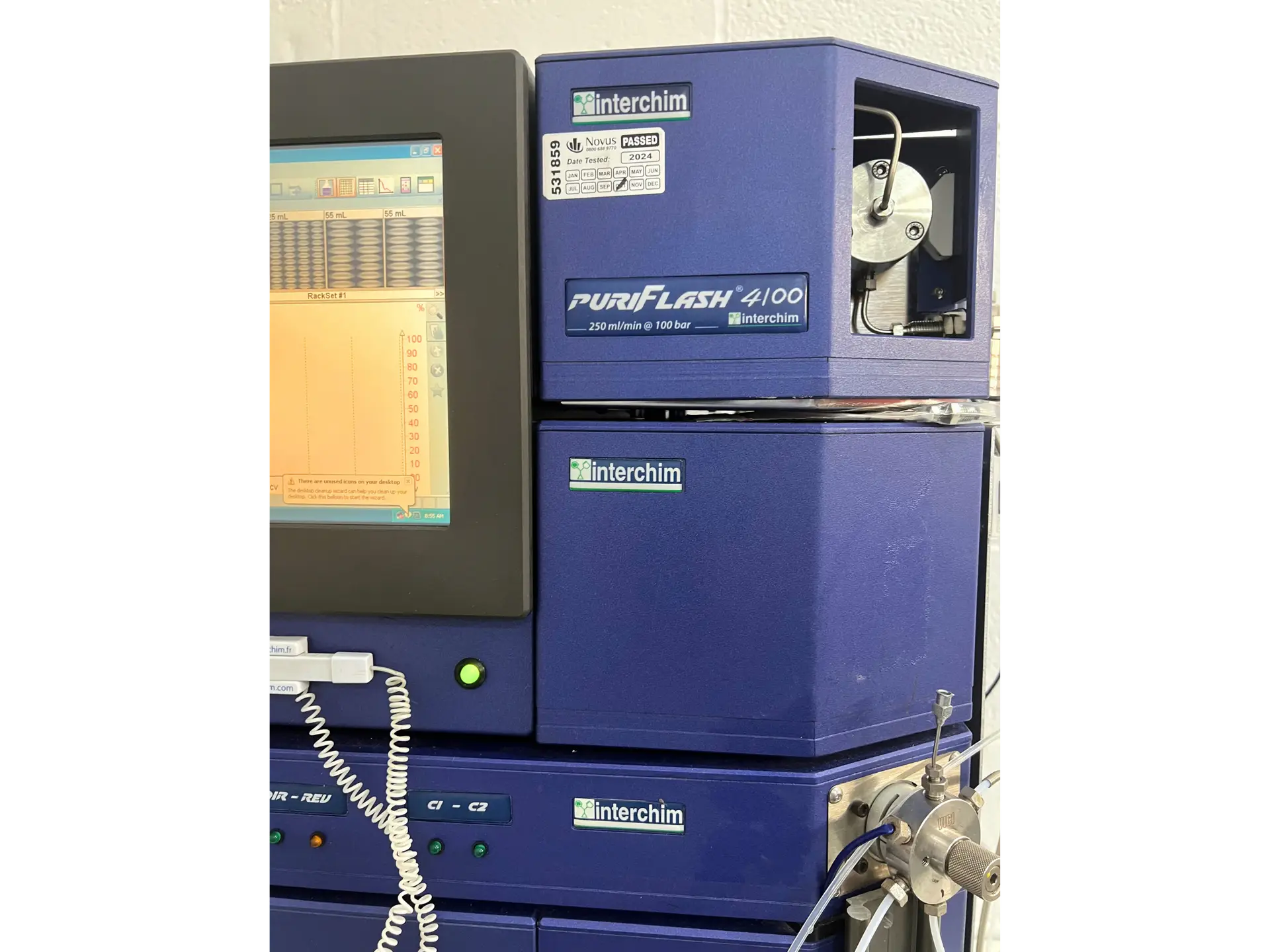 4 PuriFlash 4100 Flash-Prep LC System