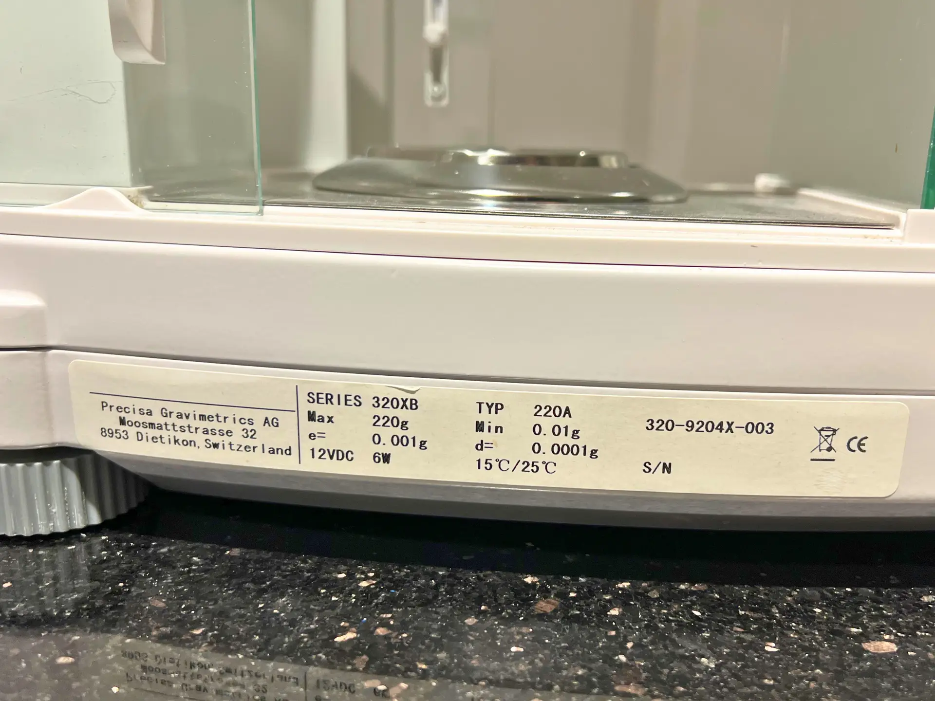 9 Precisa Series 320 XB 220A Analytical Balance